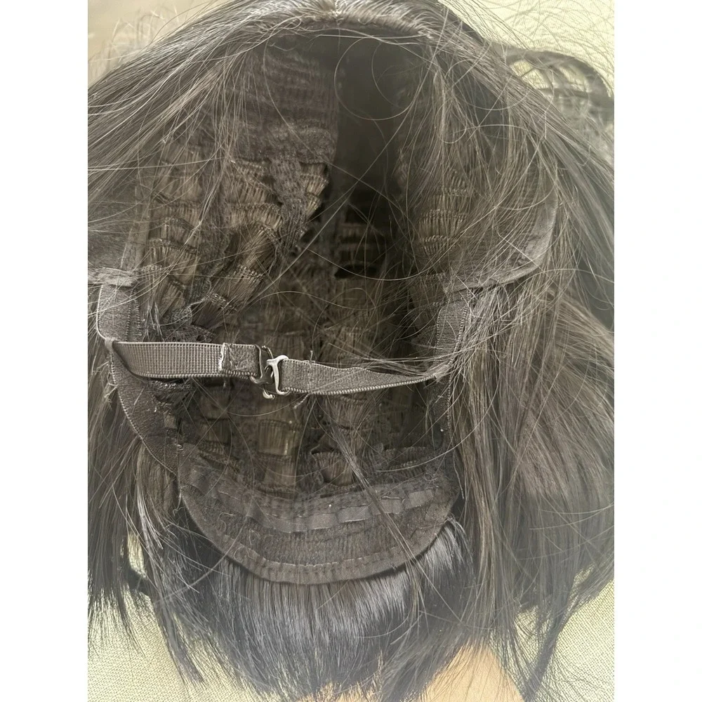 Black Bob Hair Wig Synthetic